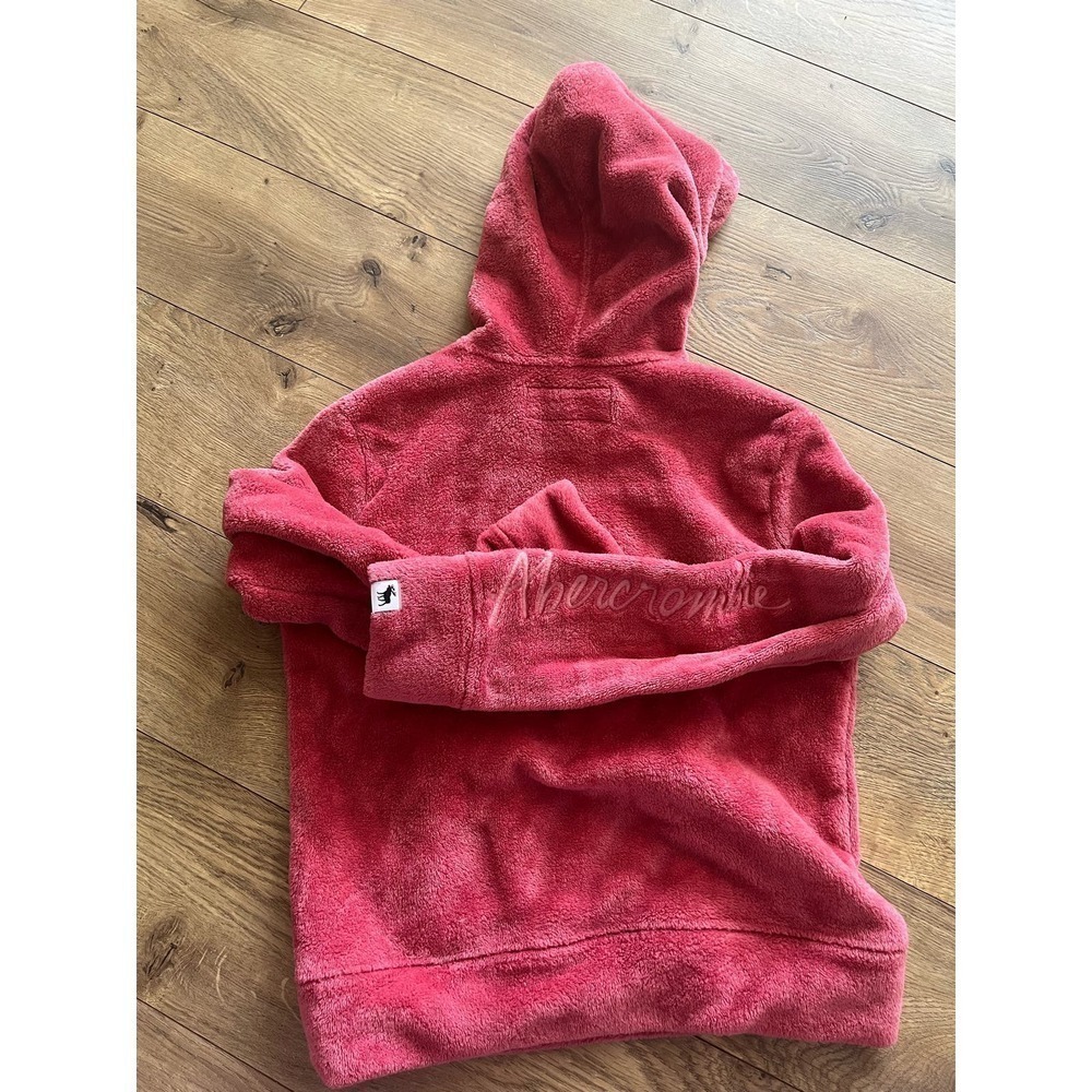 Abercrombie Kids girls faux fur fleece hoodie size 11-12​​​​​​​​​​​ - Picture 9 of 9
